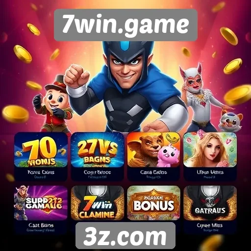 Comparativo das bônus e promoções no 7win.game